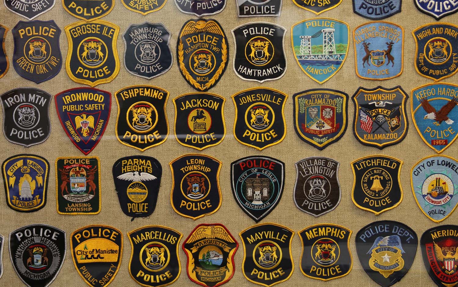 police badges