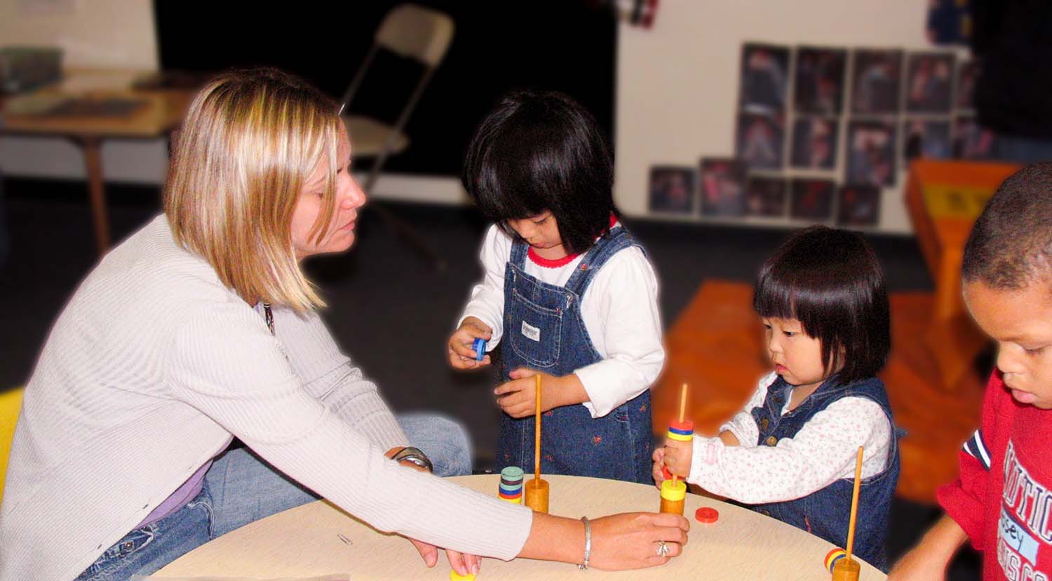teacher and students