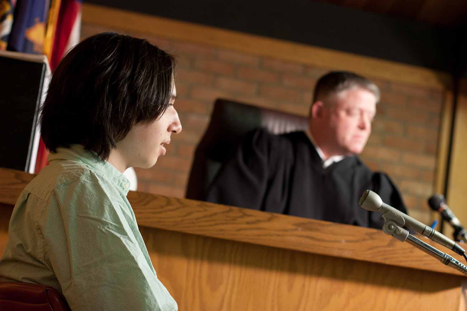 witness and judge